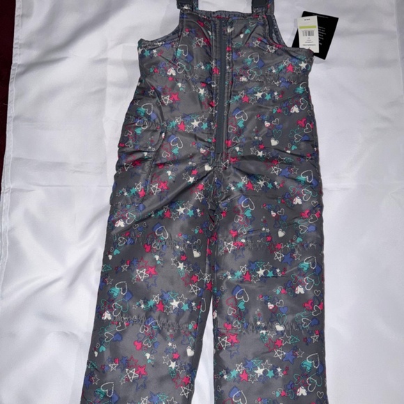 London Fog Girls Classic Snow Bib Ski overalls Snowsuit size Small - Picture 6 of 7